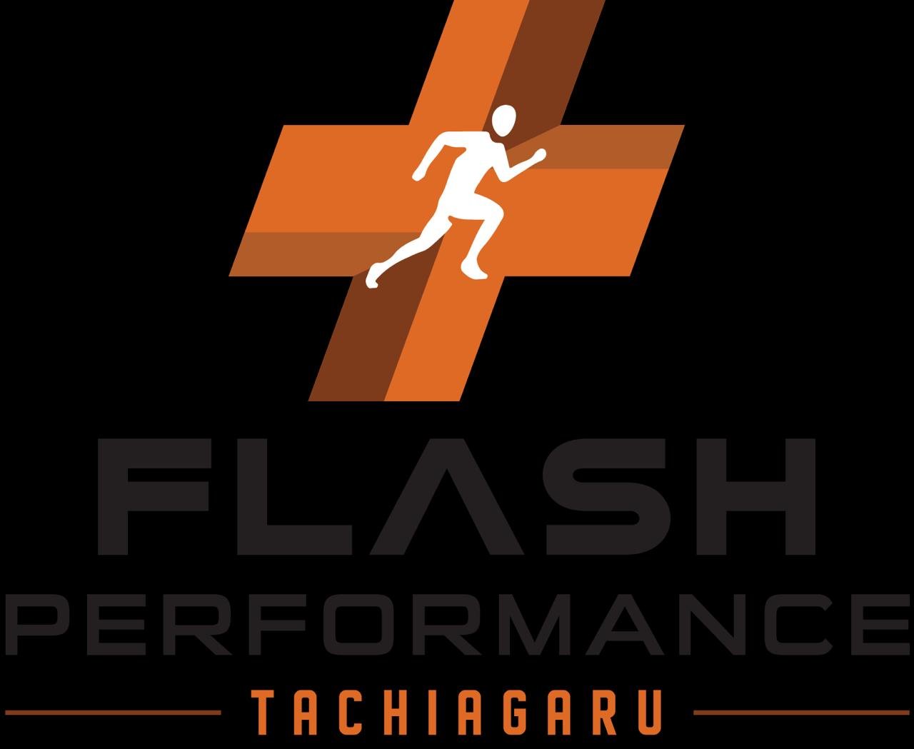 Flash Performance Tachiagaru gym training session with athlete performing explosive movement